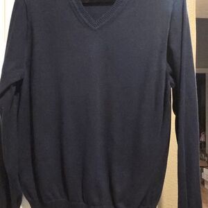 Jos. A. Bank Men's Deep Blue V-Neck Sweater